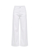 Białe jeansy damskie wide leg White Motion — zdjęcie 5