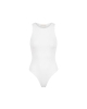 Białe body damskie NOELIA — 95% wiskoza — zdjęcie 4