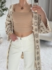 Narzutka damska BIANCA mocha — zdjęcie 2