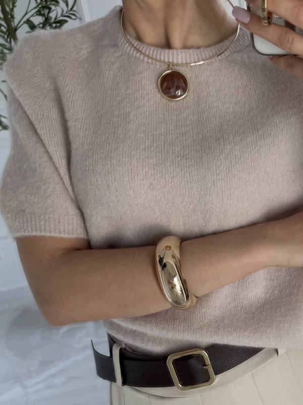 Sweter damski ALPA z baby alpaki — zdjęcie 2