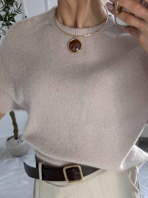 Sweter damski ALPA z baby alpaki — zdjęcie 3