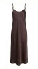 Satynowa sukienka damska OLIVIA slip midi — zdjęcie 4